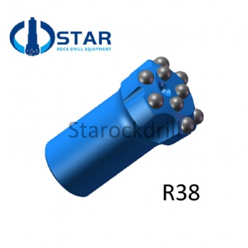 R38 THREAD BUTTON BIT