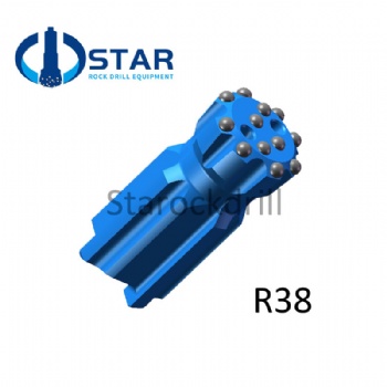 R38 THREAD BUTTON BIT