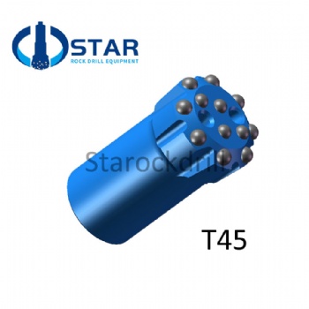 T45 THREAD BUTTON BIT