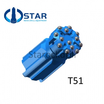 T51 THREAD BUTTON BIT